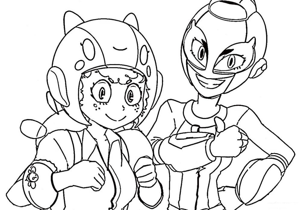 Brawl Stars kolorowanki